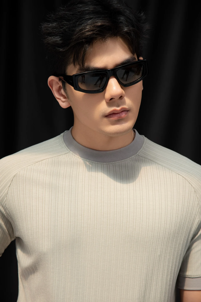  ÁO THUN NAM T682-XANH ĐẬU 