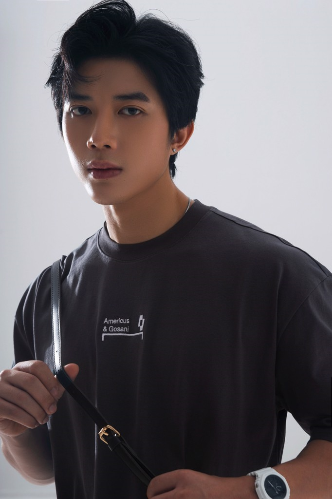  ÁO THUN NAM T689-XÁM CHÌ 