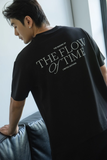  ÁO THUN NAM T698-LOOSE FIT ĐEN 