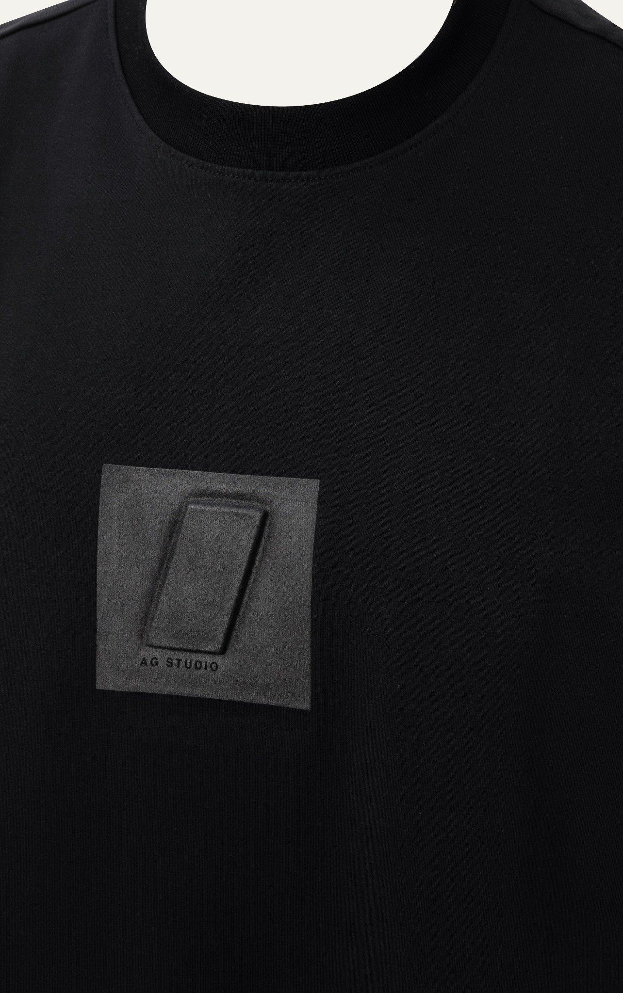  ÁO THUN NAM T707-ĐEN 