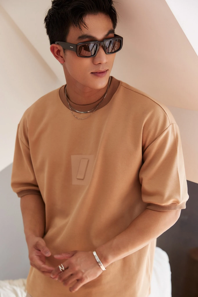  ÁO THUN NAM T709-BÒ 