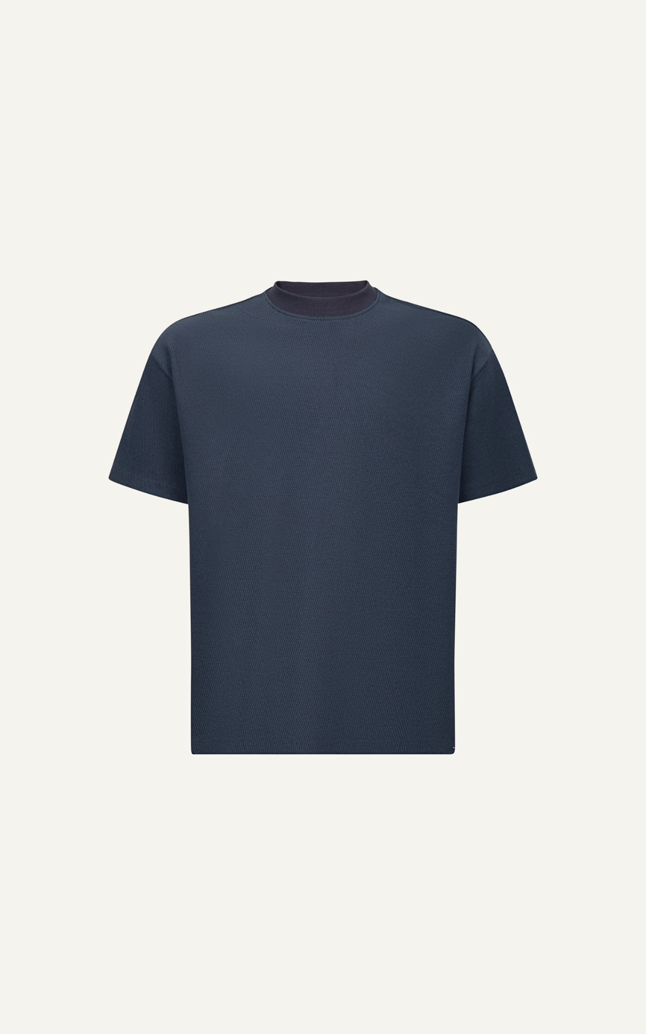  ÁO THUN NAM T713-XANH ĐEN 