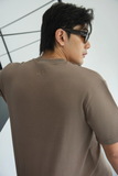  ÁO THUN NAM T723-LOOSE FIT NÂU OLIVE 