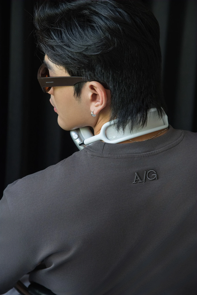  ÁO THUN NAM T723-LOOSE FIT RÊU ĐẤT GRAY 