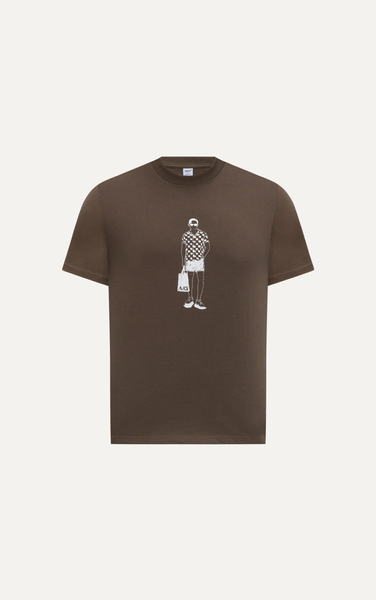  ÁO THUN NAM T724-NÂU 