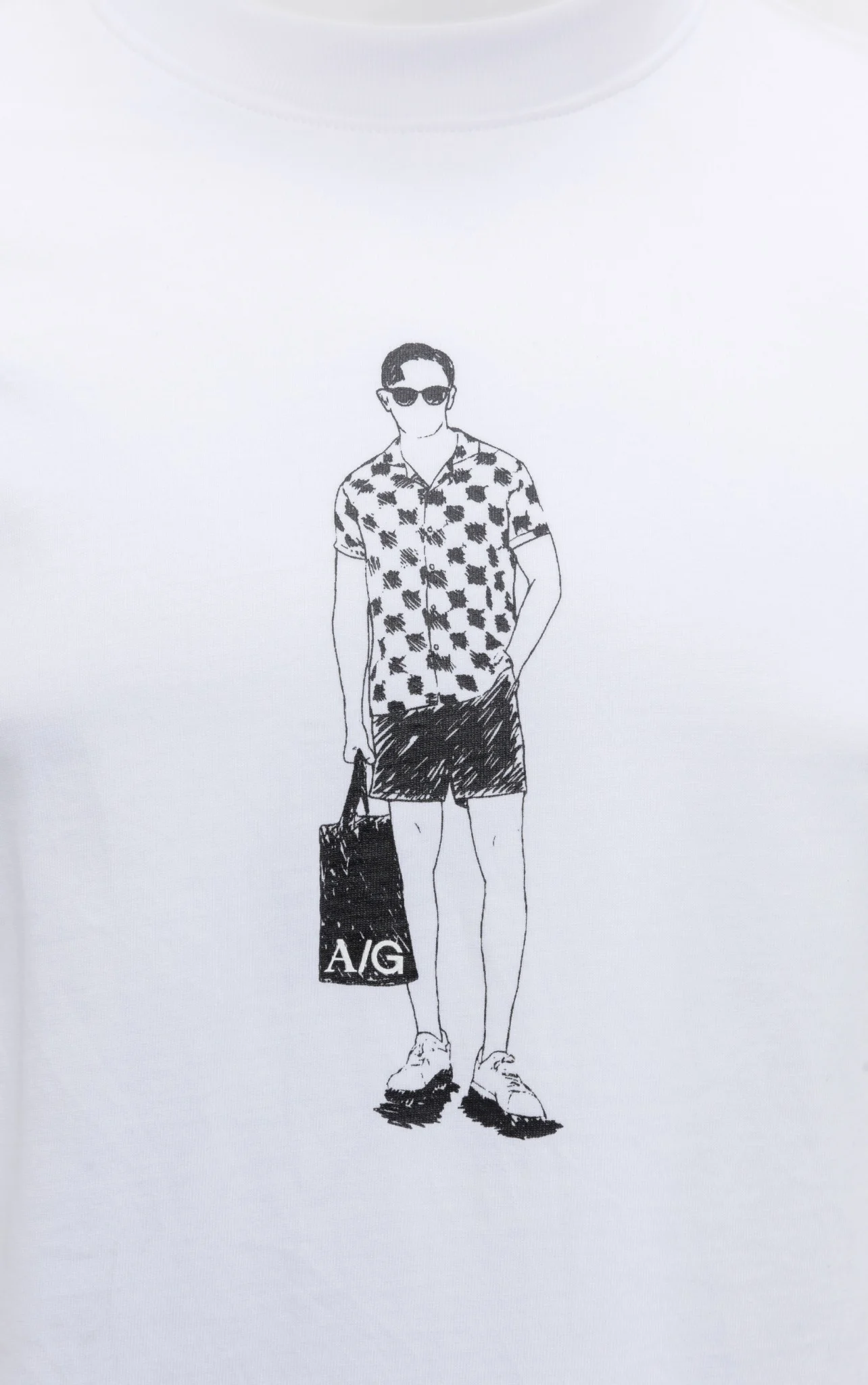  ÁO THUN NAM T724-TRẮNG 