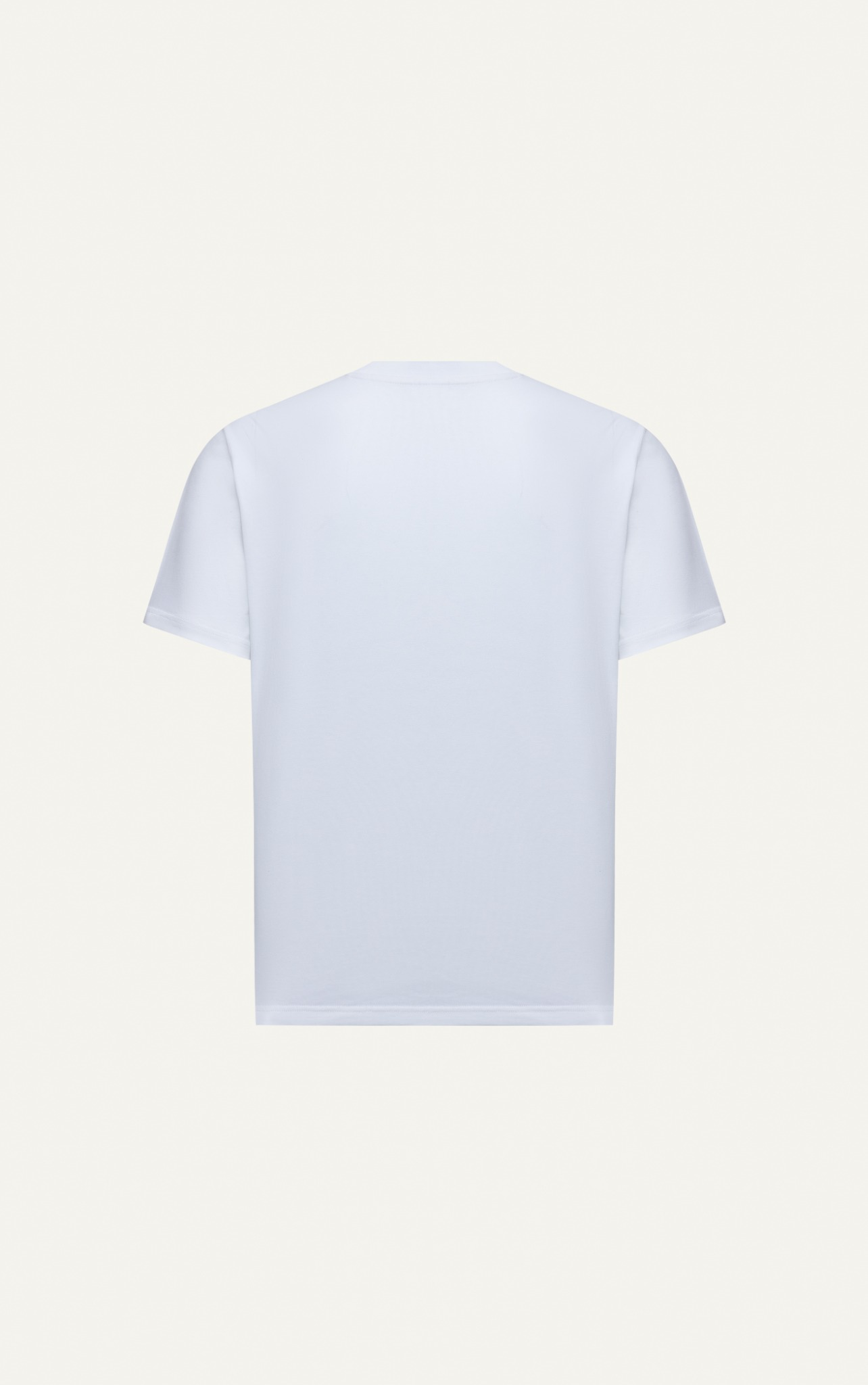  ÁO THUN NAM T738-LOOSE FIT TRẮNG IN AG 