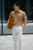  POLO NAM T8070-SLIM FIT NÂU 