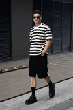  SHORT NAM JEAN BAGGY TA04-LOOSE FIT ĐEN 