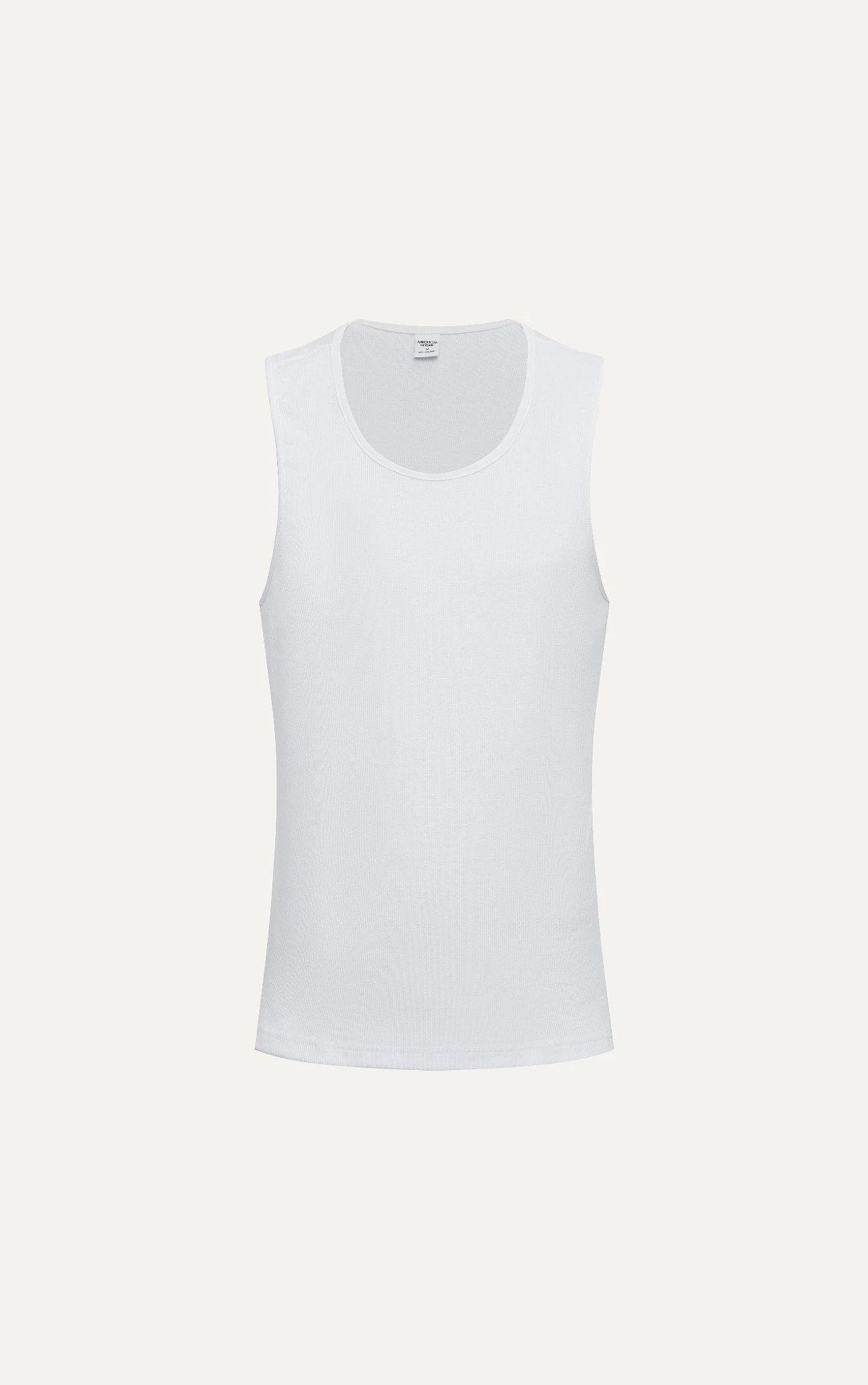  ÁO THUN NAM TANKTOP TA36-LOOSE FIT TRẮNG 