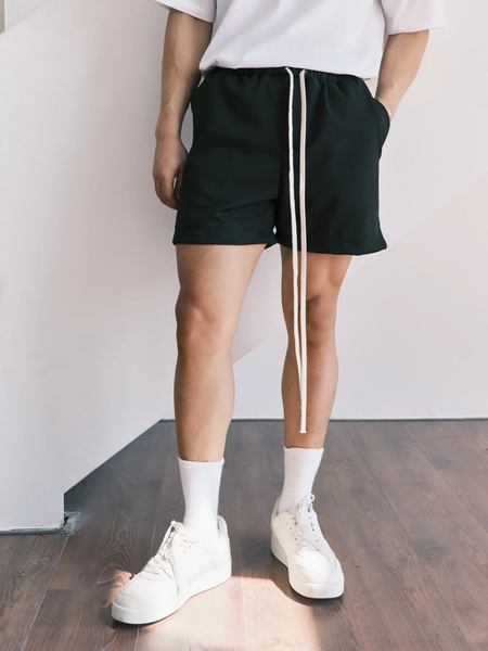  SHORT NAM TA37-LOOSE FIT ĐEN 