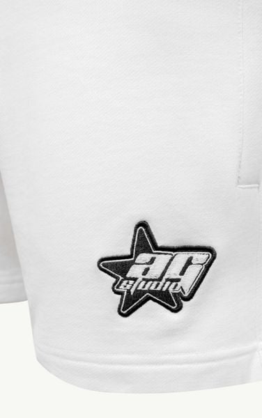  SHORT NAM TA41-LOOSE FIT TRẮNG 