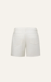  SHORT NAM JEAN TA46-LOOSE FIT TRẮNG 