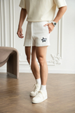  SHORT NAM TA49-LOOSE FIT TRẮNG 