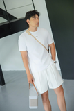  ÁO THUN NAM TL03-REGULAR FIT FIT TRẮNG 