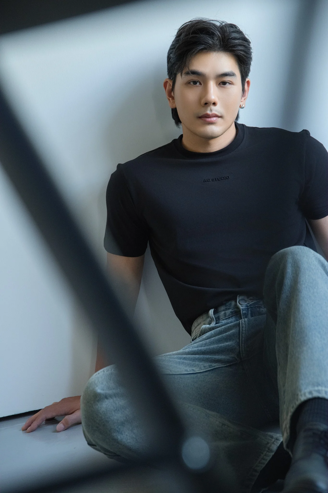  ÁO THUN NAM TL04-REGULAR FIT ĐEN 