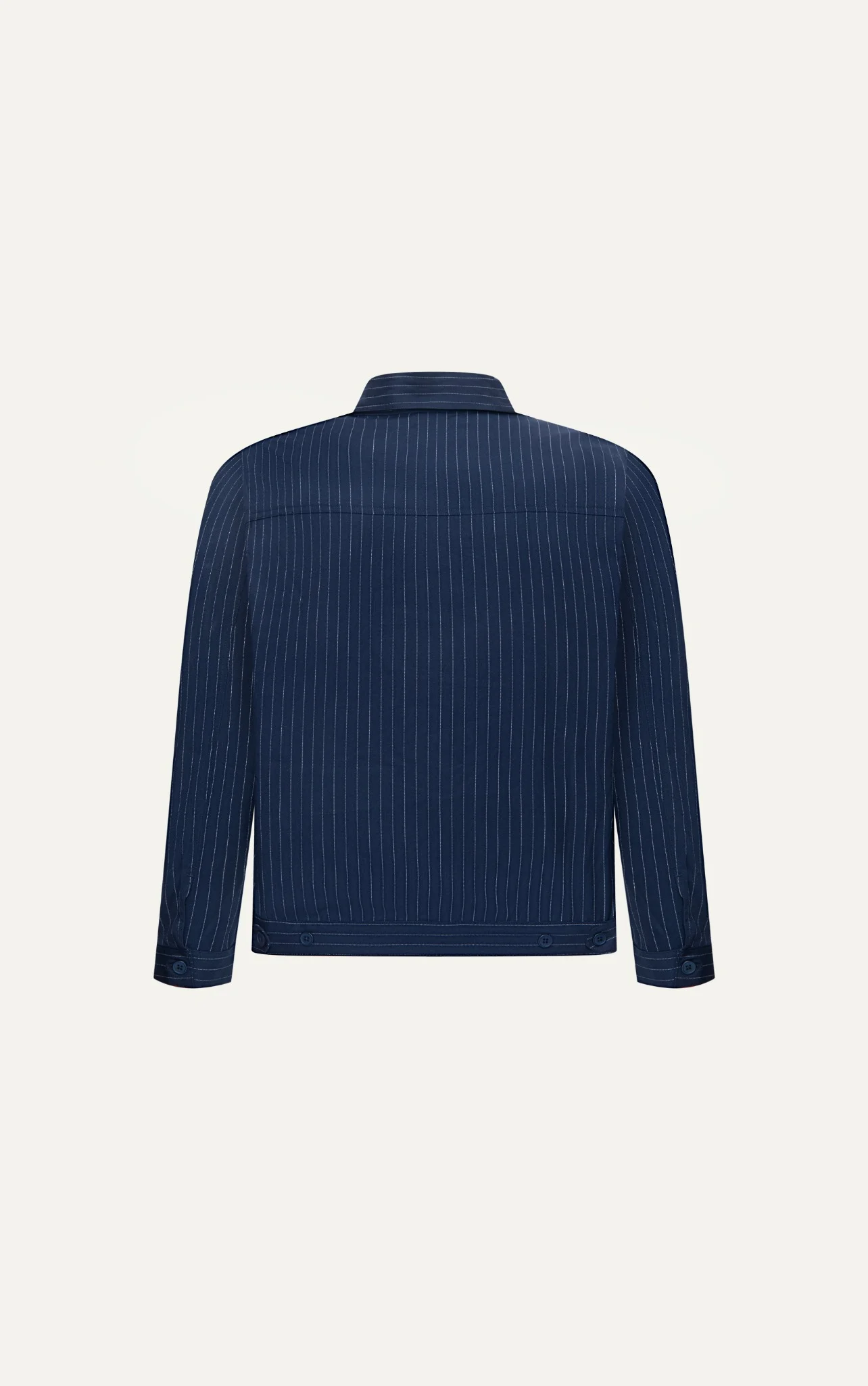  KHOÁC NAM TL08-REGULAR FIT XANH ĐEN 