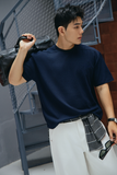  ÁO THUN NAM TL09-LOOSE FIT XANH ĐEN 