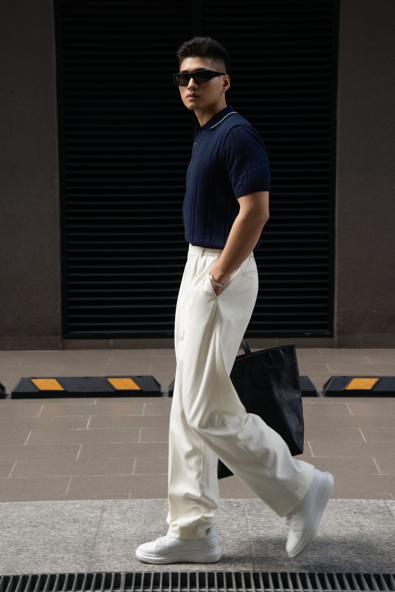  QUẦN TÂY NAM TL11-LOOSE FIT TRẮNG 