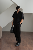  SOMI NAM TR534-LOOSE FIT CUBAN  ĐEN 