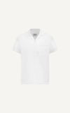  SOMI NAM TR534-LOOSE FIT CUBAN  TRẮNG 