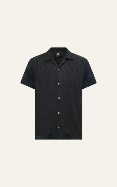  SOMI NAM TR537-LOOSE FIT ĐEN 