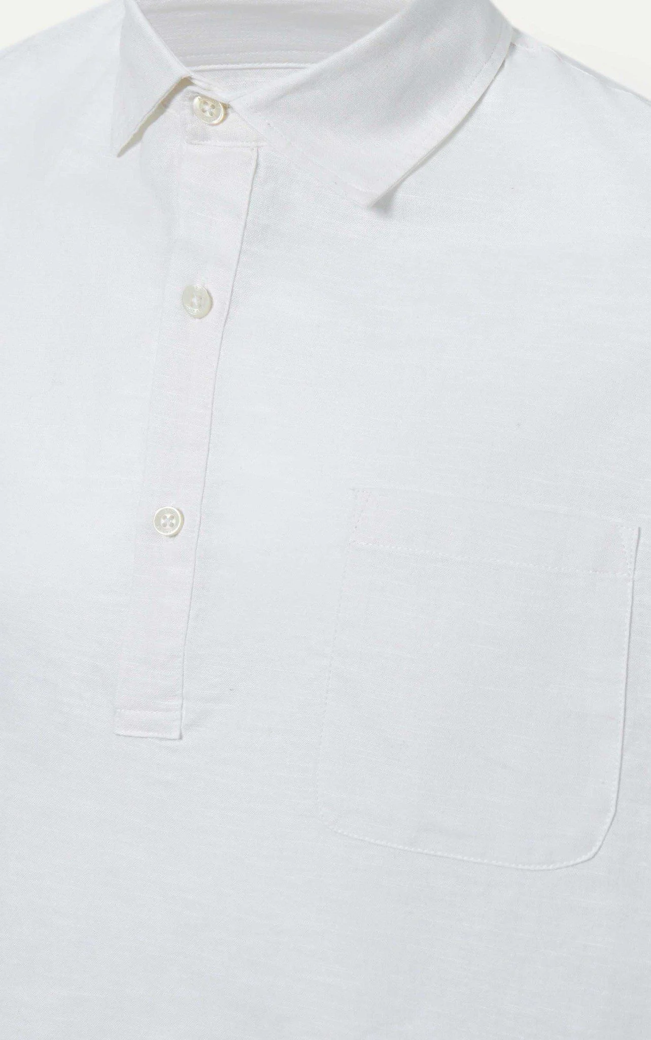  SOMI NAM TR540-REGULAR FIT LINEN TRẮNG 