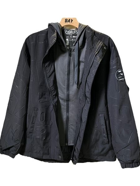  KHOÁC NAM 629-ĐEN NÓN XÁM 