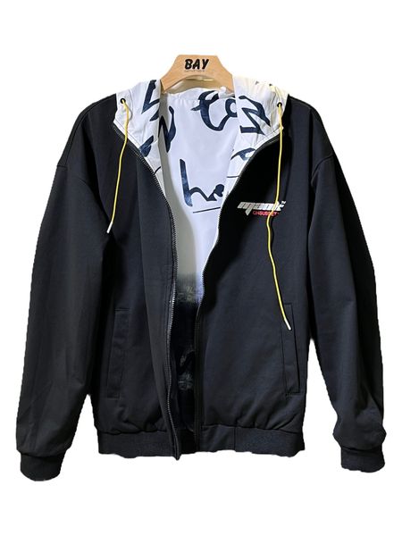  KHOÁC NAM 639-TRẮNG CHỮ ĐEN 