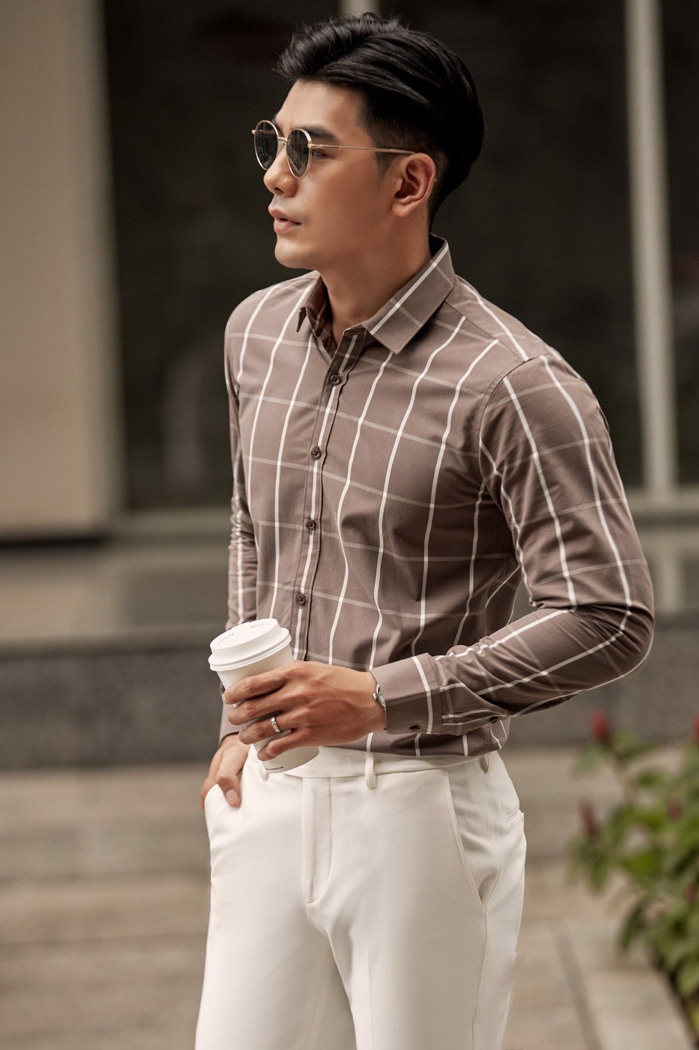  SOMI NAM - 5859-2  - NÂU (D) CHỈ Ô 1F 