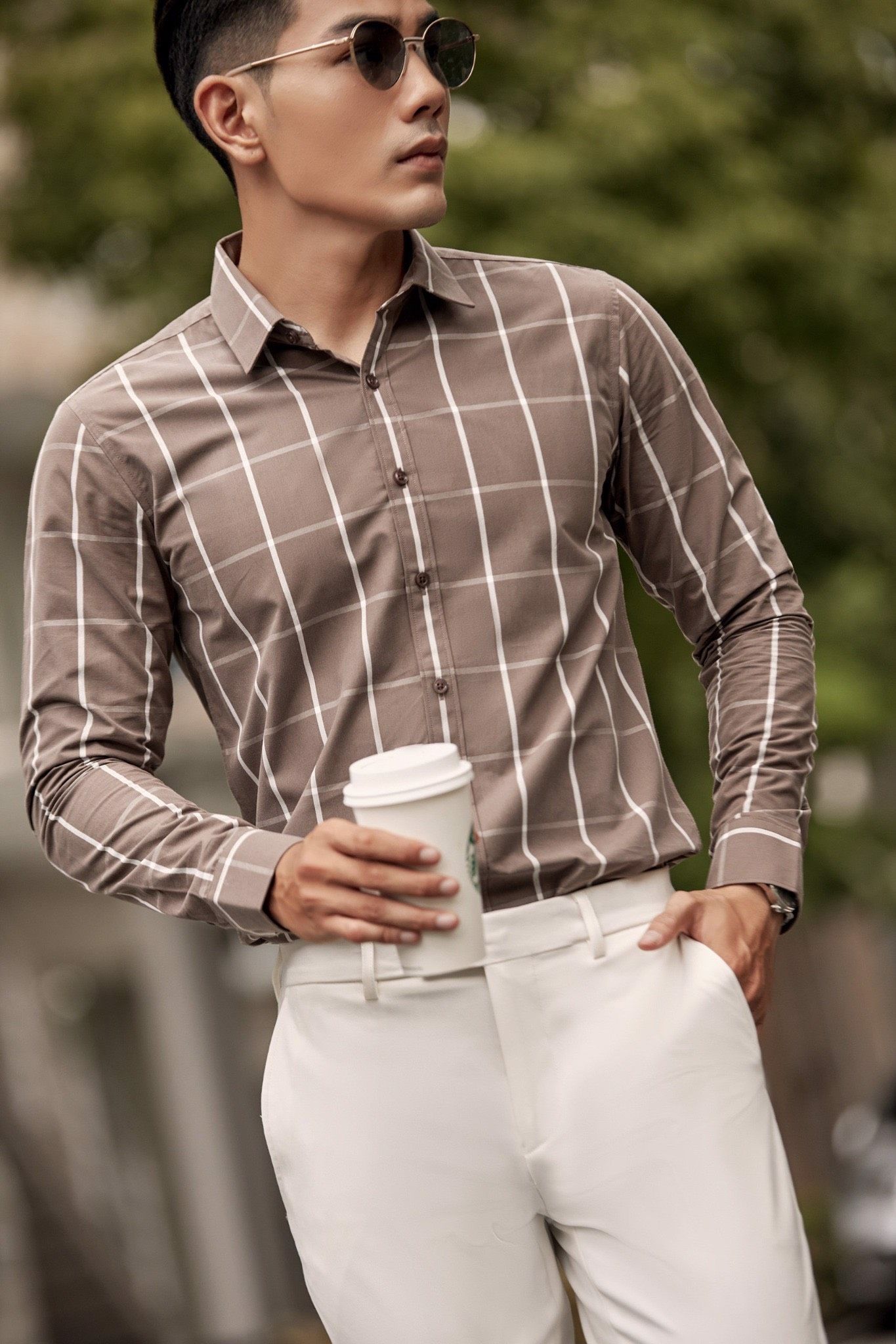  SOMI NAM - 5859-2  - NÂU (D) CHỈ Ô 1F 