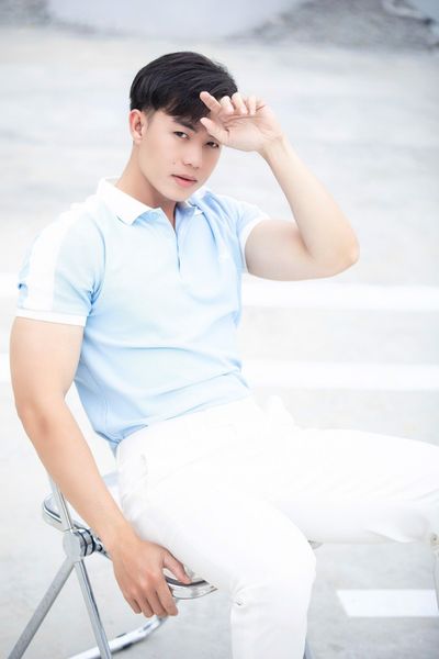  POLO NAM 8687  - BIỂN VAI TRẮNG 