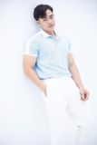  POLO NAM 8687  - BIỂN VAI TRẮNG 