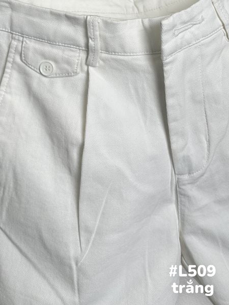  SHORT NAM L509-TRẮNG 