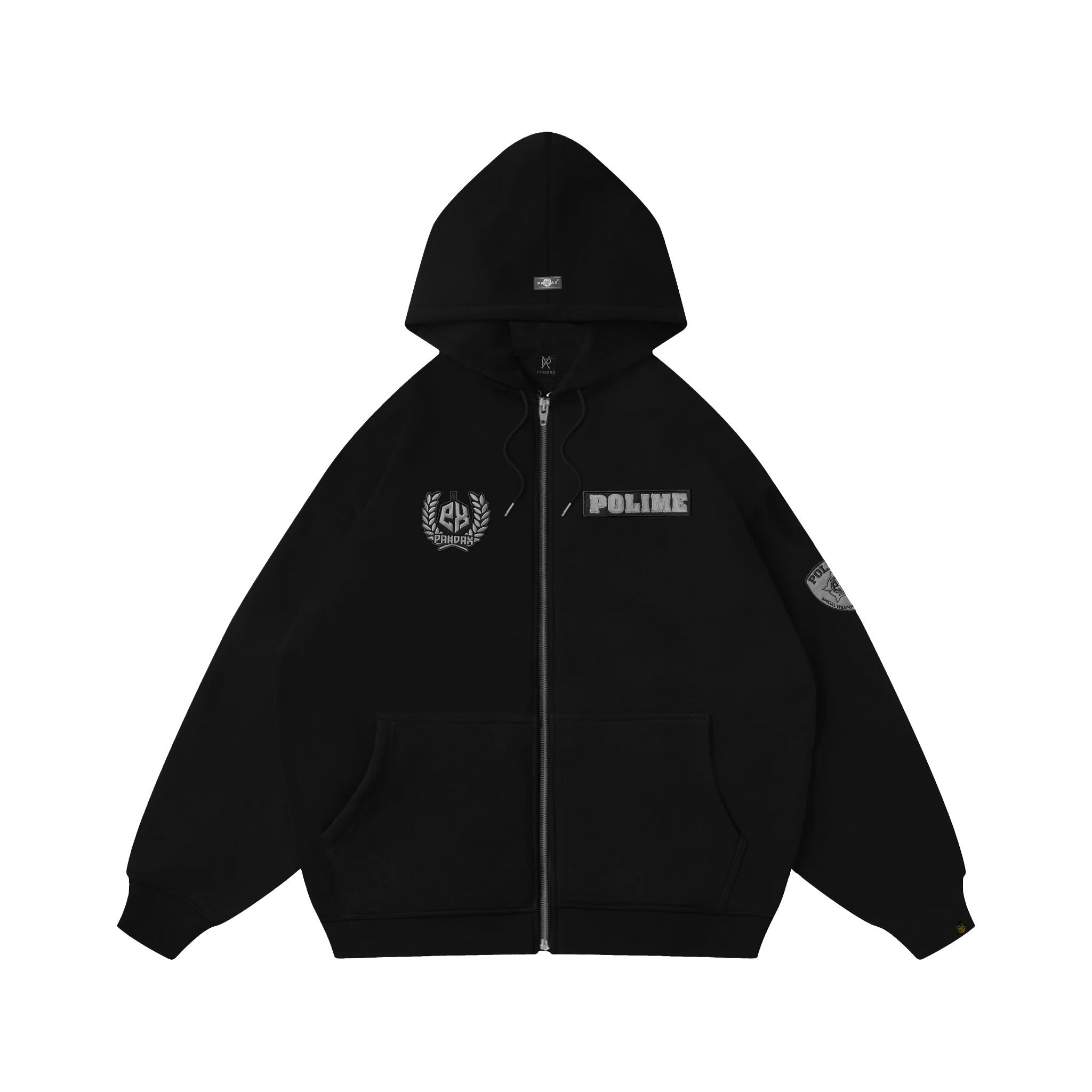 Hoodie zip nam n local brand POLIME ao khoac n unisex chan cua hoodie form r ng size us v i cotton premium cao c p