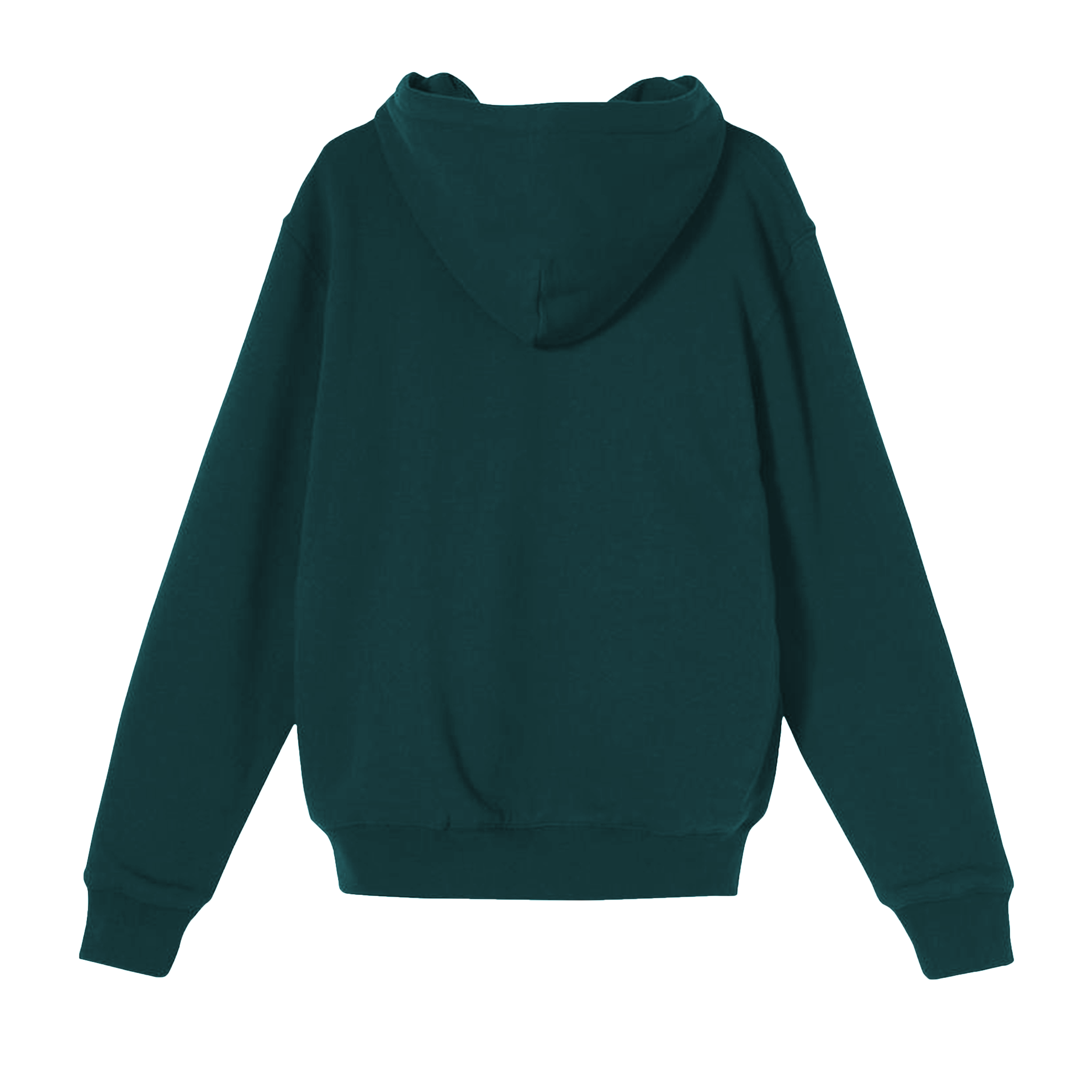 dark green hoodie zip