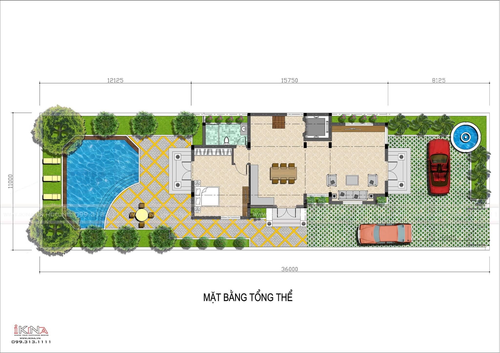  Thiết Kế Nhà Biệt Thự 400m2 - Hòa Bình 