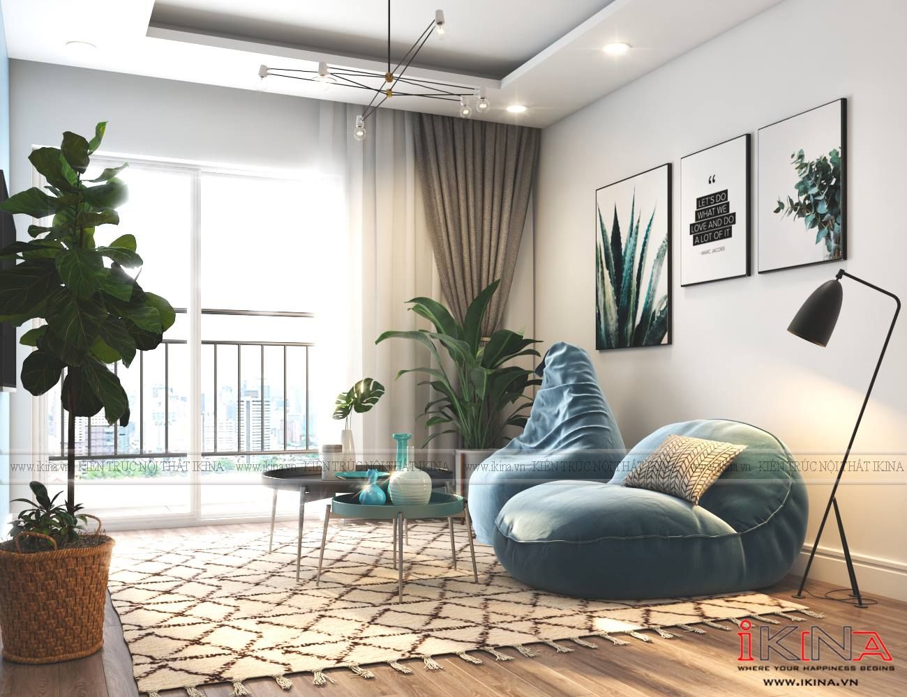  Thiết Kế Căn Hộ Chung Cư 80m2 - Season Avenue Hà Nội 