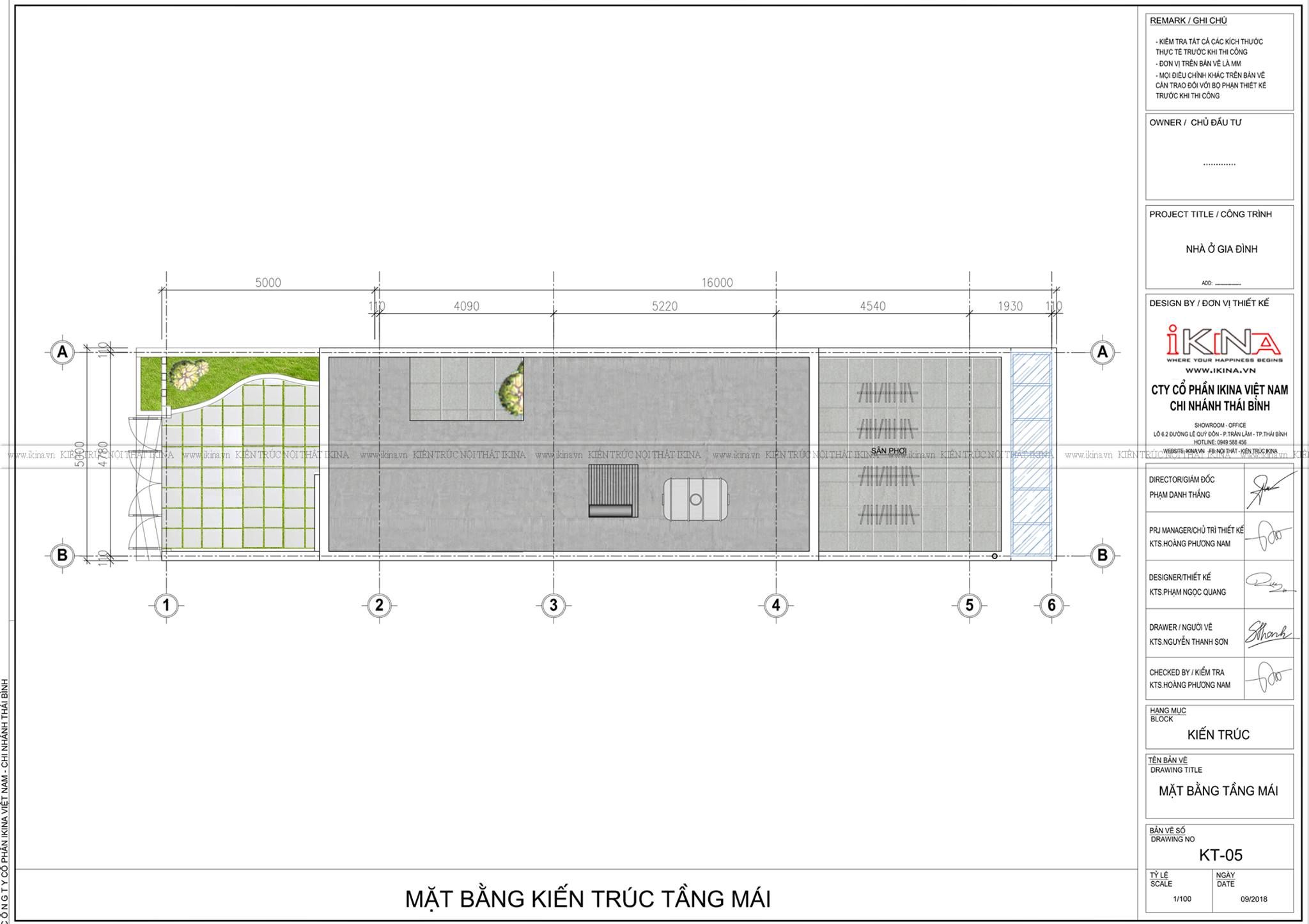  Thiết Kế Nhà Lô Phố 90m2 - Nam Định 