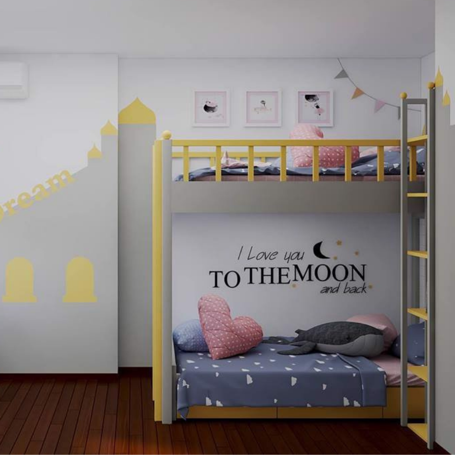  Thiết Kế Căn Hộ Chung Cư 61m2 - Hateco Hoàng Mai 