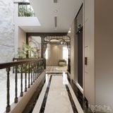  Thiết Kế Nhà Liền Kề Hải Phòng -  Phong Cách Indochine - 400M2 