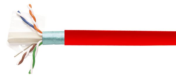 884024104/10 | CS44R RED C6A 4/23 F/UTP RL 1KFT