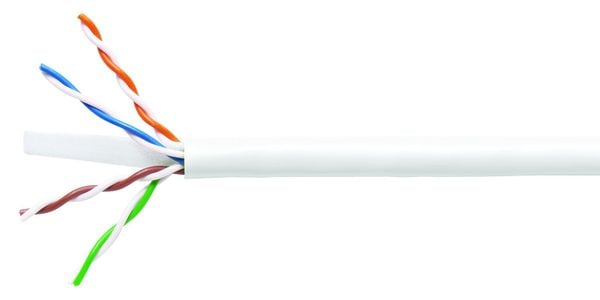 Copper Cable, category 5e, 4 pair, U/UTP, 1427260-2