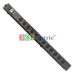 Ổ ĐIỆN 12 CỔNG C13, CÓ MCB 32A, CHO TỦ RACK 20U TRỞ LÊN