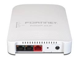 FAP-23JF FortiAP 2x2 802.11ax Wall-mount tri-radio Access Point.