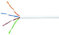 5-219590-2 | CS24CM WHT C5E 4/24 U / UTP CPK 1KFT