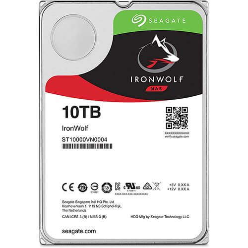 Seagate IRONWOLF 10TB ST10000VN0004