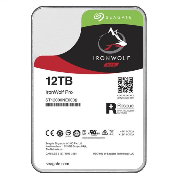 Ổ cứng cho nas Seagate Ironwolf Pro 12TB ST12000NE0008