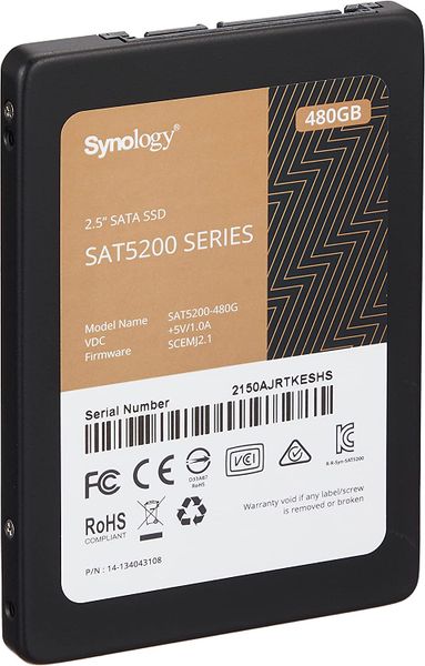 Synology 2.5″ SATA SSD SAT5200 480GB, SAT5200-480G