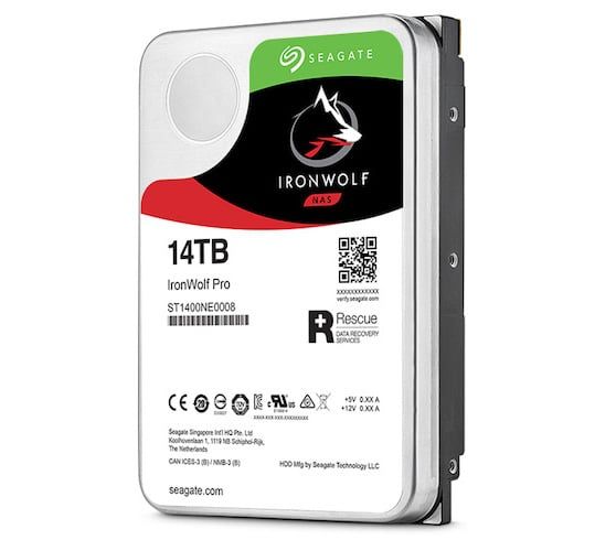 Ổ cứng cho nas Seagate Ironwolf Pro 14TB ST14000NE0008